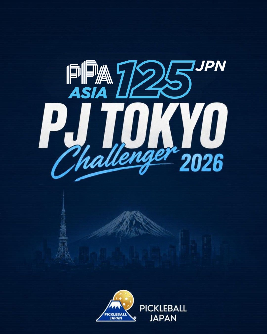 PPA Asia 125 PJ Tokyo Challenger 2026 ロゴ